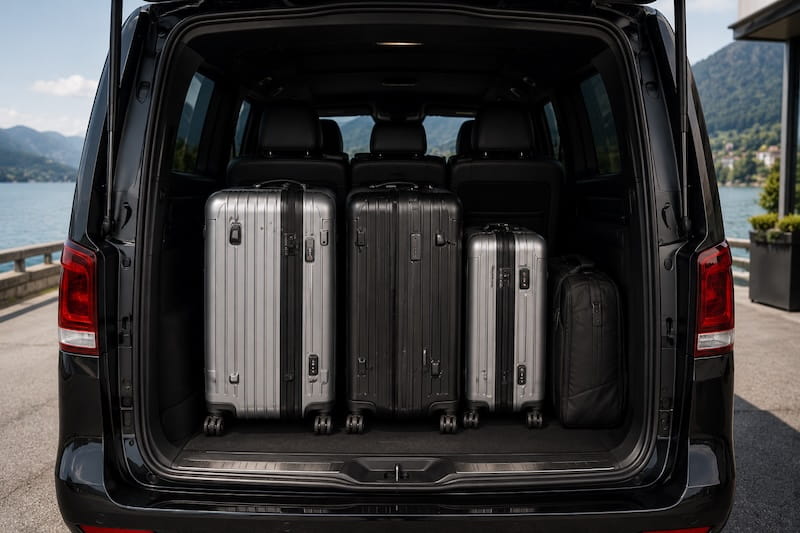 Volume des bagages - VTC Annecy